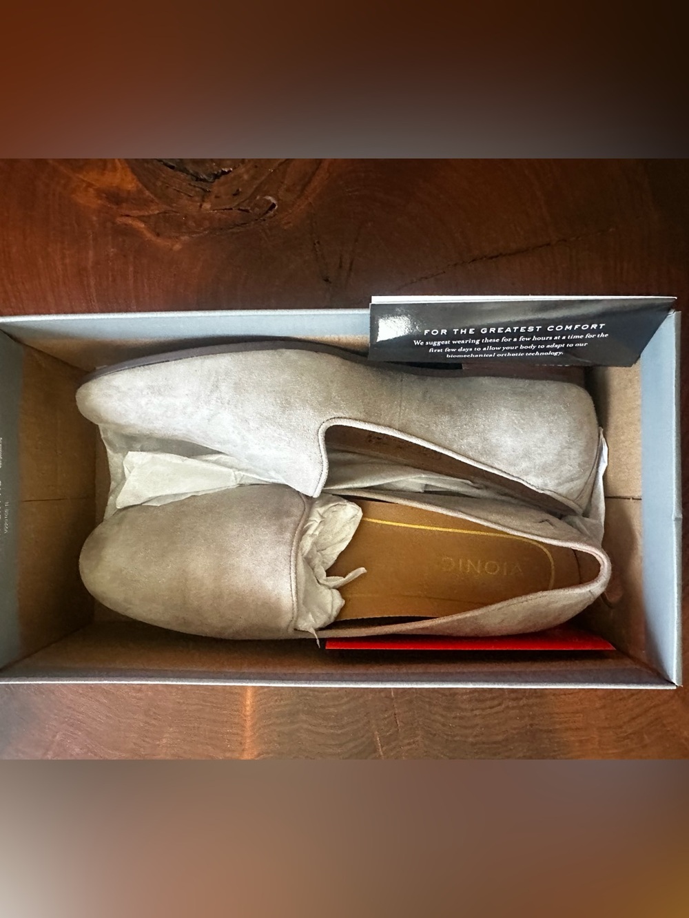 Vionic Women's Slip-On Loafers in Taupe